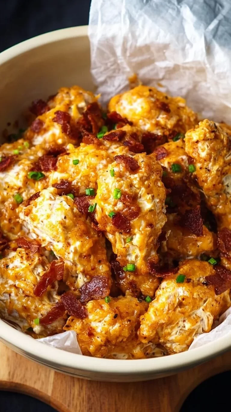 Delicious Keto Crack Chicken served in a bowl with herbs and spices