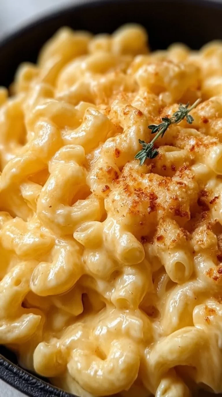 Quick 5-Ingredient Mac and Cheese recipe with creamy texture and cheesy goodness.